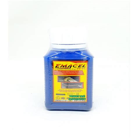 Jual INSEKTISIDA EMACEL 30 EC 250ml Emamektin Benzoat Shopee Indonesia