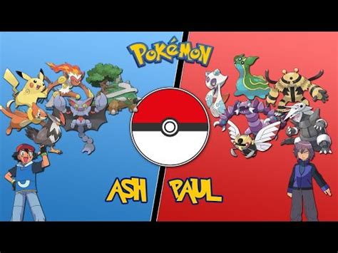 Ash Vs Paul Final Battle Amv Ash Poketuber Ash Vs Paul Final Battle