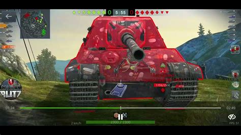 World of Tanks Blitz 블리츠 10티 미국 T110E5 Rebel 중전차 YouTube