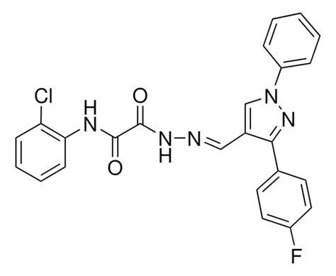 N 2 CHLOROPHENYL 2 2E 2 3 4 FLUOROPHENYL 1 PHENYL 1H PYRAZOL 4