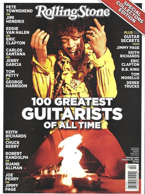 Rolling Stone Greatest Guitarists Of All Time Single Issue