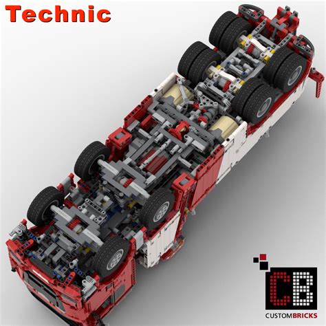 Custombricks De Lego Technik Modell Custom Rc Lion Tgs With Effersen