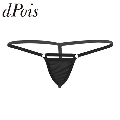 Womens Sexy Mini G String Thong Bikini Briefs Micro Lingerie Low Rise T