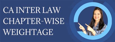 Ca Inter Law Chapter Wise Weightage Icai New Scheme Ca Preeti Aggarwal