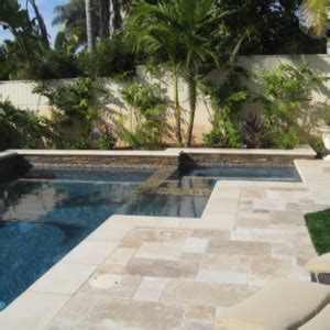 Drop Down Pool Coping Travertine Tiles Supplier Melbourne Sydney