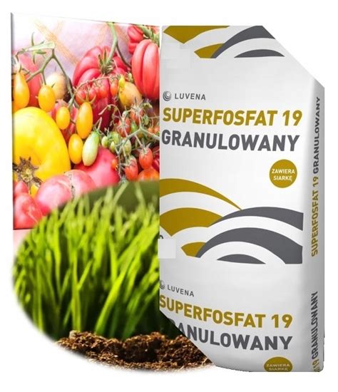 Superfosfat prosty granulowany ilość 20 kg Superfosfat 19 Luvena