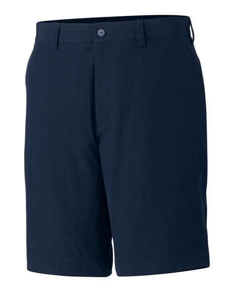 Cutter And Buck Mens Cb Drytec Bainbridge Flat Front Performance Golf