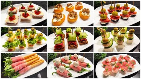 TOP 9 Schnelle Party Snacks Einfache Fingerfood für Partys und Buffet