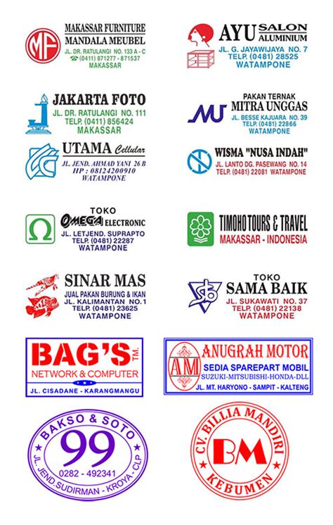 Contoh Stempel Bengkel Mobil 54 Koleksi Gambar