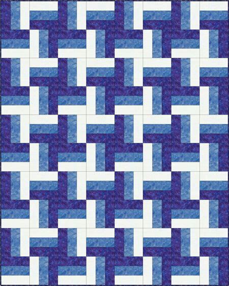 Layout For 3 Colors Rail Fence Quilt Beginner Quilt Patterns Strip