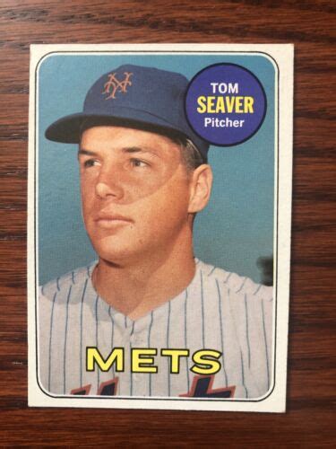 1969 TOPPS 480 TOM SEAVER HOF NEW YORK METS EBay