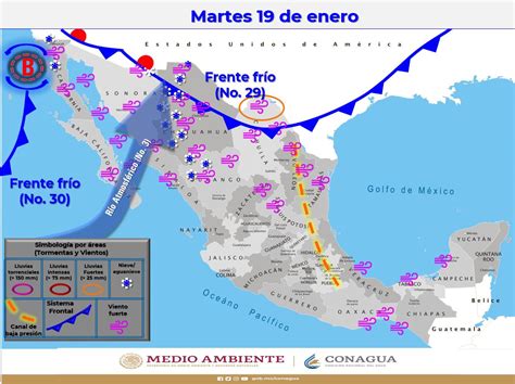 Arriba Con Más Fuerza El Frente Frío 29 ¡no Cede El Frío En México