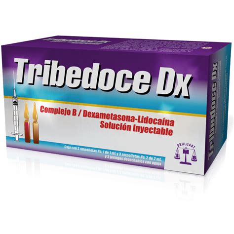 Tribedoce Dx Solución Inyectable Farmacias Gi Mejoramos tu salud