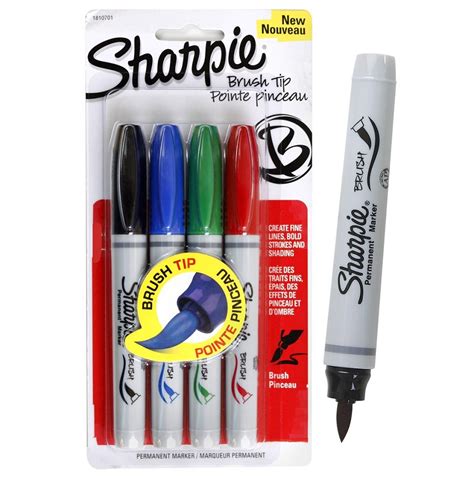 Marcadores Permanentes Punta Pincel Colores Sharpie Librer A