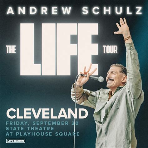 Andrew Schulz Live At State Theatre At Playhouse Square On September 20