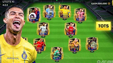 I Built Full 100 Utots Special Squad Ft Messi Ronaldo Upgrade Them