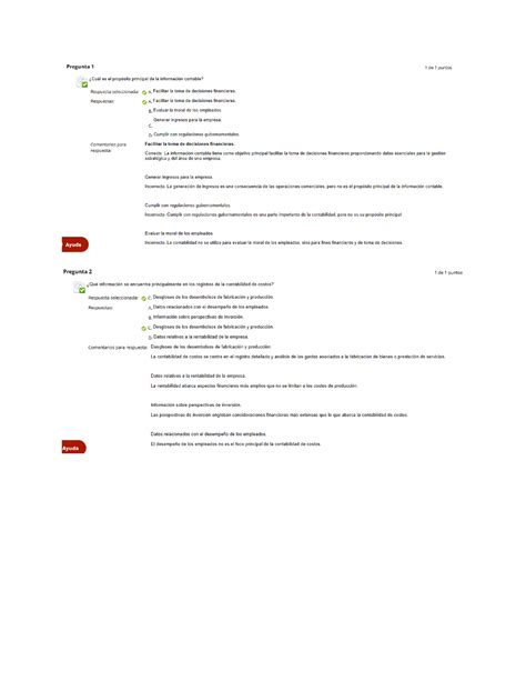 Evaluacion Formativa Contabilidad Administrativa Studocu