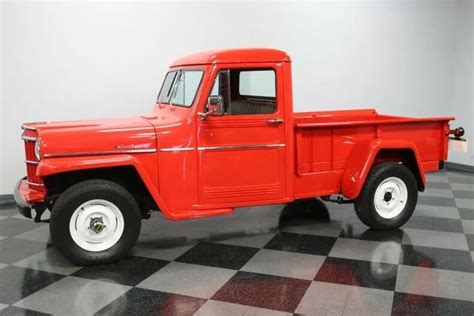 Classic Vintage Chrome 4 Wheel Drive Truck Restored For Sale Willys