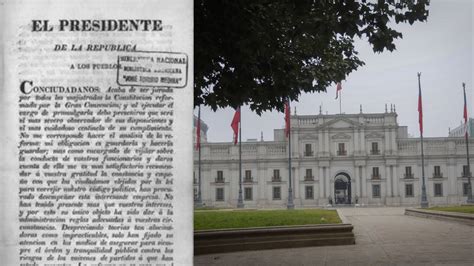 Pablo Errázuriz Y Teresita Jordán A 188 Años Una Mirada A La Constitución De 1833 El Líbero