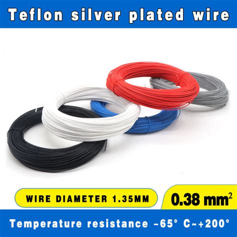 Teflon Silver Plated Wire Mm Wire Diameter Mm Fep Teflon High