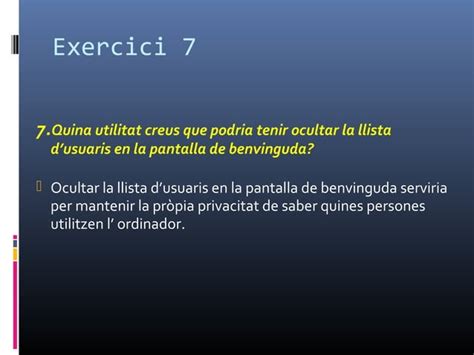 Exercicis Proposats Tema3estesi PPT