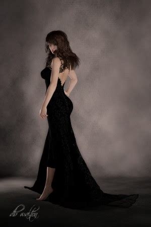 Long Cool Woman in a Black Dress II by dbwalton