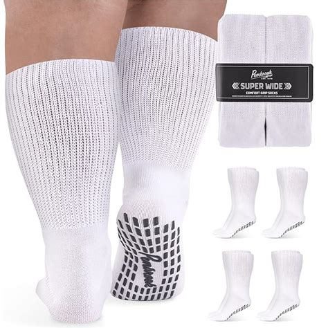 Buy Pembrook Extra Wide Socks For Swollen Feet Pair Bariatric Socks