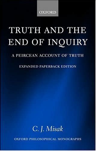 『truth And The End Of Inquiry A Peircean Account Of 読書メーター