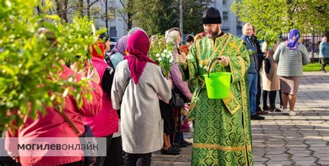 В Могилеве православные верующие празднуют Вербное воскресенье ...