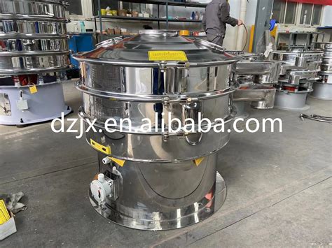 Dzjx Industrial Rice Vibrating Grading Sifter Particle Vibration Sieve