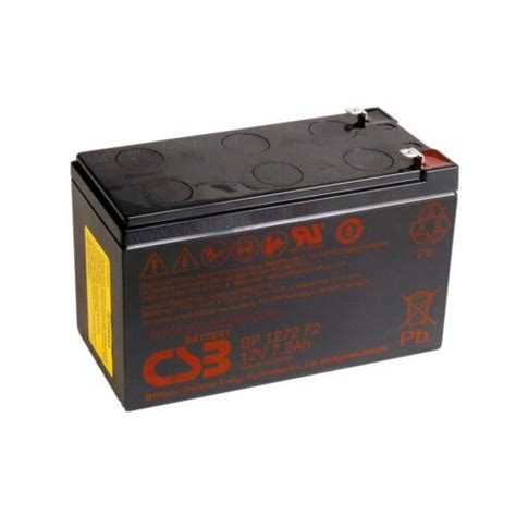 Csb Gp F Gp F Batterie Scelle Au Plomb V Ah Faston Mm