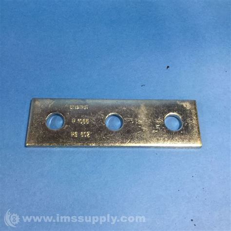 Unistrut P1066 EG 3-Hole, Flat Plate Fitting - IMS Supply