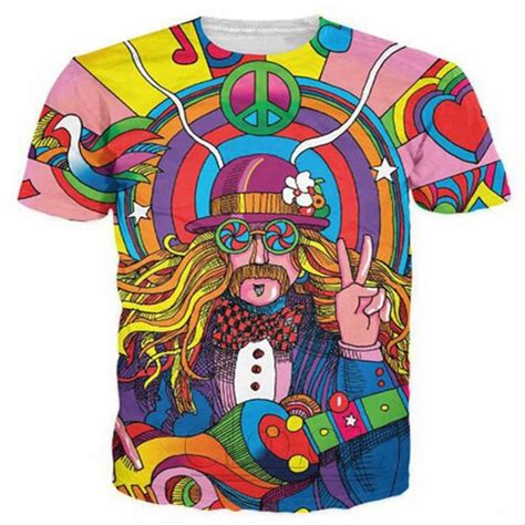 Psychedelic Shirt Tshirt New T High Quality Unisex Shirt Etsy