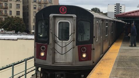 MTA NYC Subway Manhattan Bound R142 (4) Train At Burnside Avenue - YouTube