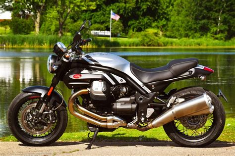 9K Mile 2014 Moto Guzzi Griso 1200 8V SE Lights Up The Way With Top