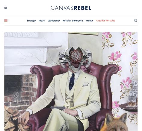 New Interview With Canvas Rebel Magazine Vincent Fink