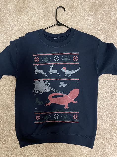 Bearded Dragon Christmas Sweater : r/BeardedDragons