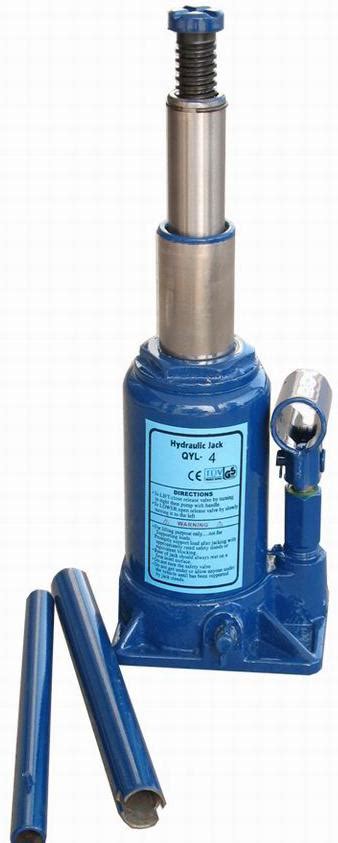 2 Stage High Lift 2t To 30t Double Ram Hydraulic Bottle Jack