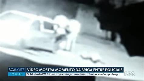 Vídeo mostra discussão entre PMs que terminou soldado morto a tiro