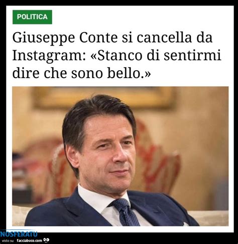 Tutti I Meme Su Giuseppe Conte Facciabuco