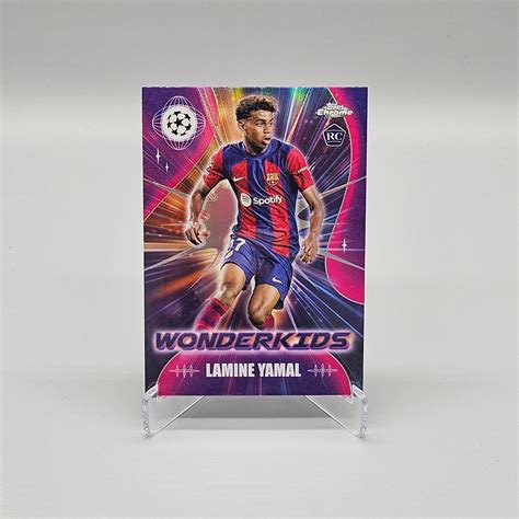 Lamine Yamal Wonderkids Rookie RC Topps Chrom Köp på Tradera