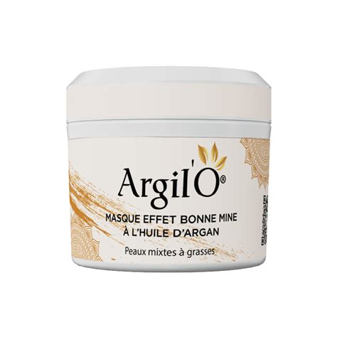 Masque effet bonne mine ARGILO à l huile d argan 130g SpaceNet