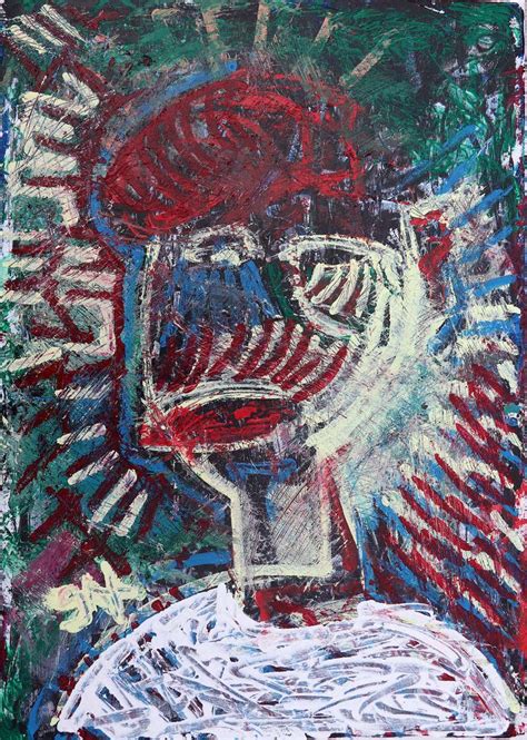 lvovich - "Untitled 7" Acrylic on Canvas painting 39" x 39" inch by ...