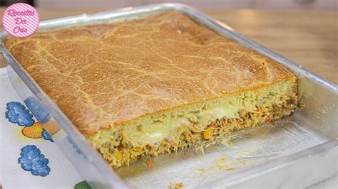 A Melhor Torta De Frango Cremosa Com Queijo E RequeijÃo Da Sua Vida