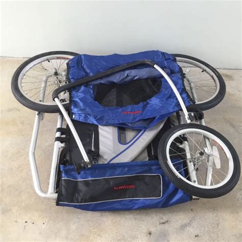 Schwinn Double Bicycle Trailer, Babies & Kids on Carousell