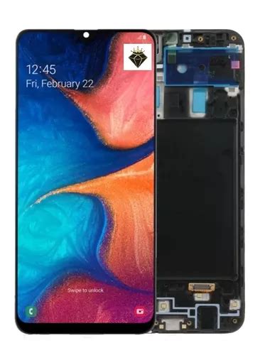 Tela Touch Display Lcd Frontal Para Galaxy A20 Oled A205 Aro Frete grátis