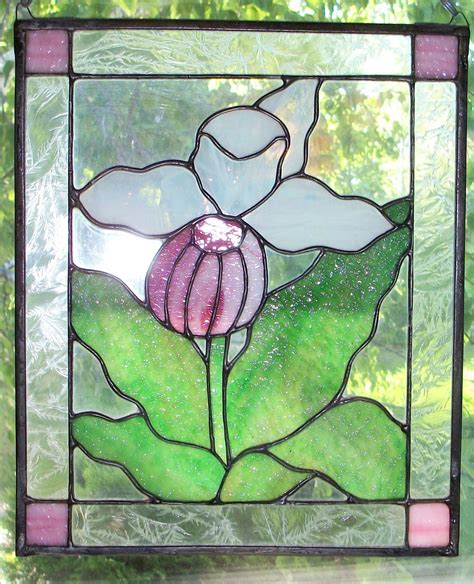 Stained Glass Flowers Glass Window Art Stained Glass Designs