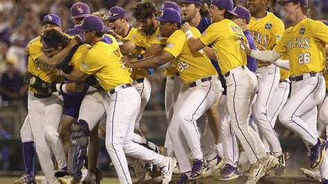 Lsu Wins St College World Series Title Since Beating Florida