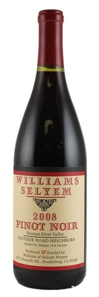 2008 Williams Selyem Eastside Road Neighbors Pinot Noir WineBid