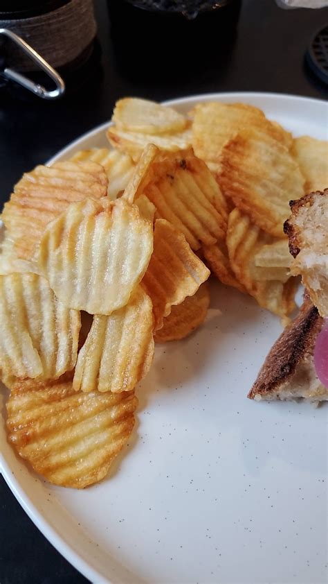 [homemade] Air Fried Potato Chips Dining And Cooking